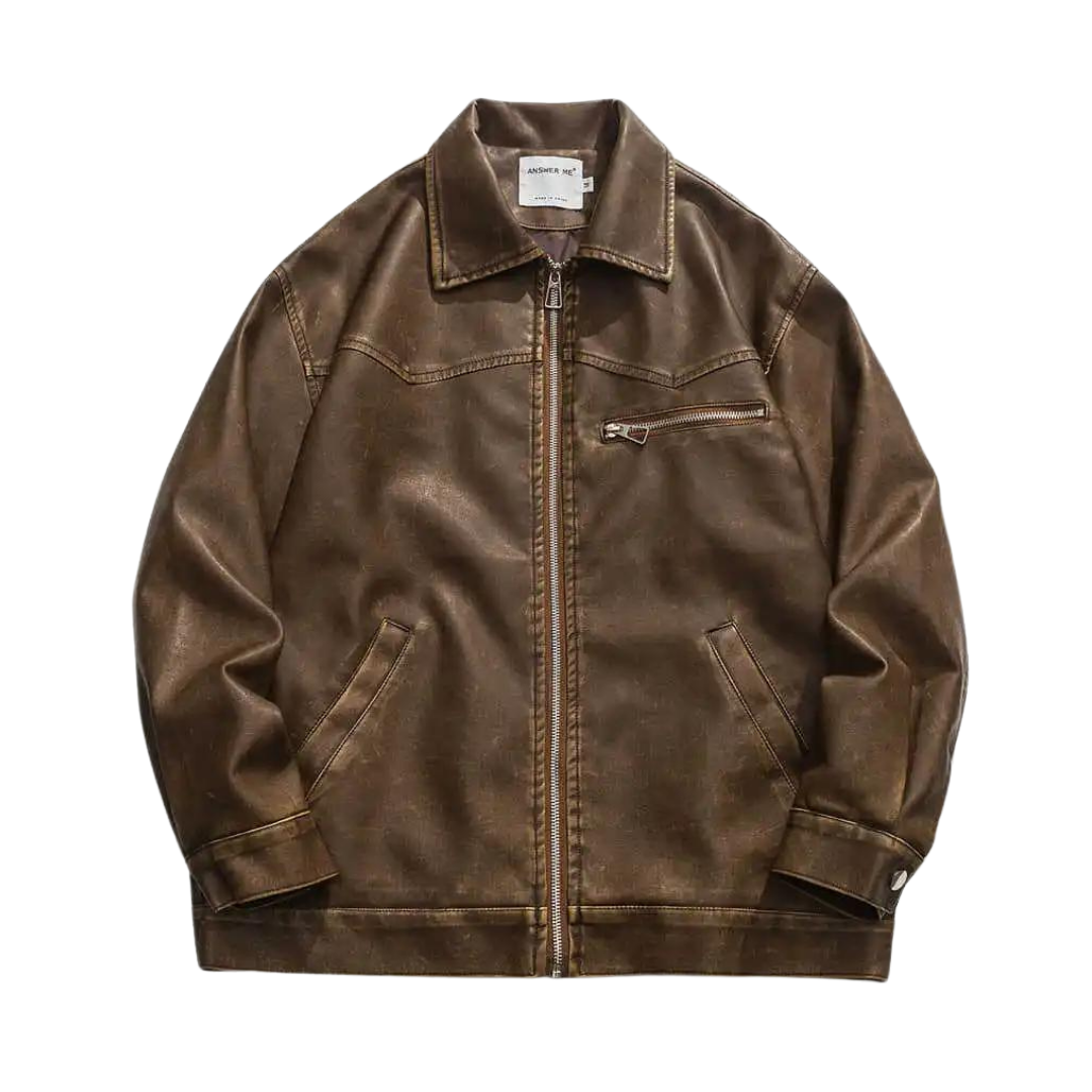 WASHED FAUX