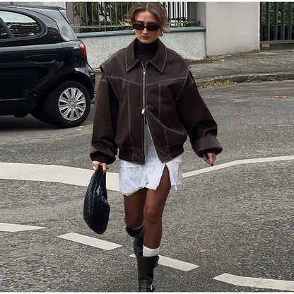 ESPRESSO EDGE LEATHER JACKET