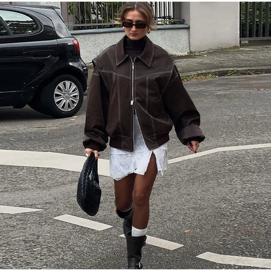 ESPRESSO EDGE LEATHER JACKET
