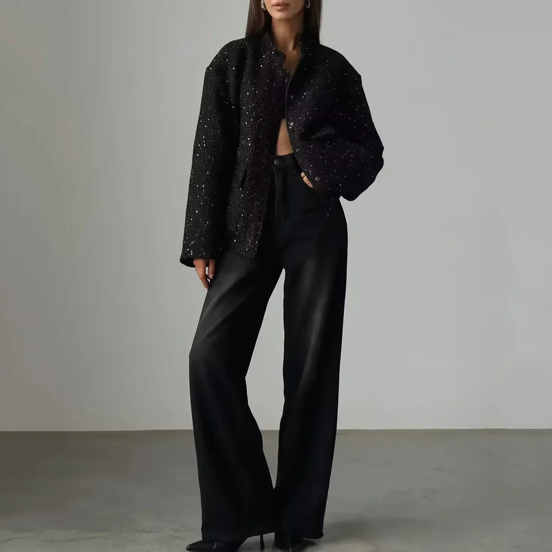 NOIRÉLL BOMBER BLC