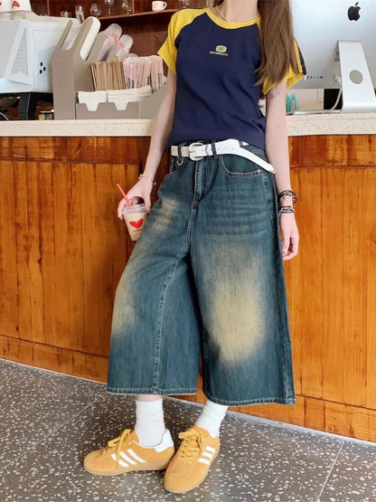 SUNFADE WIDE JEANS