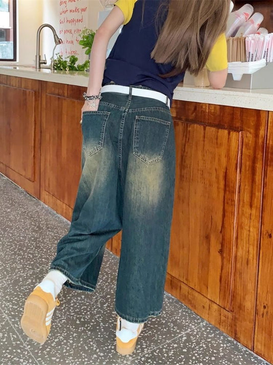 SUNFADE WIDE JEANS