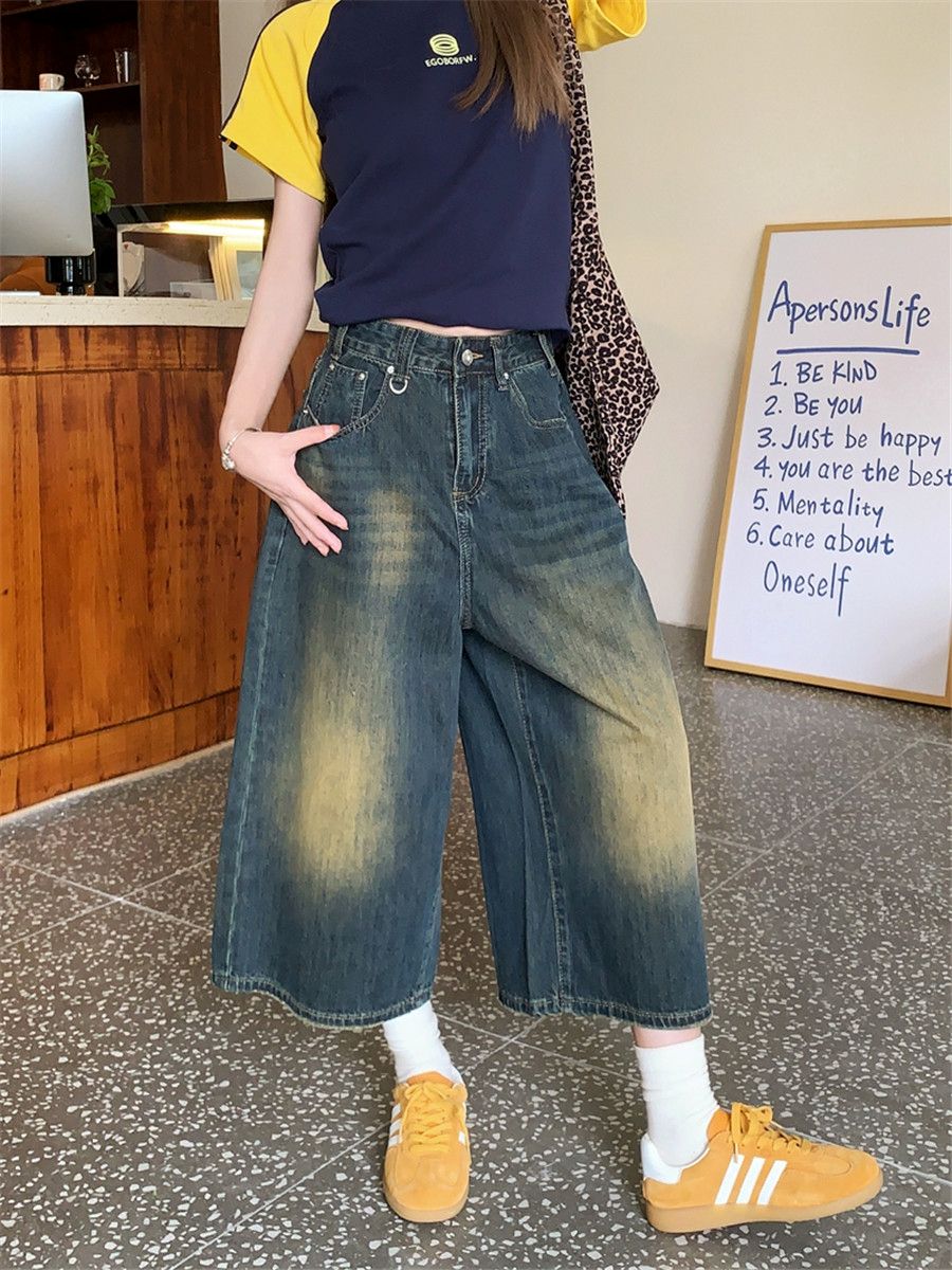 SUNFADE WIDE JEANS